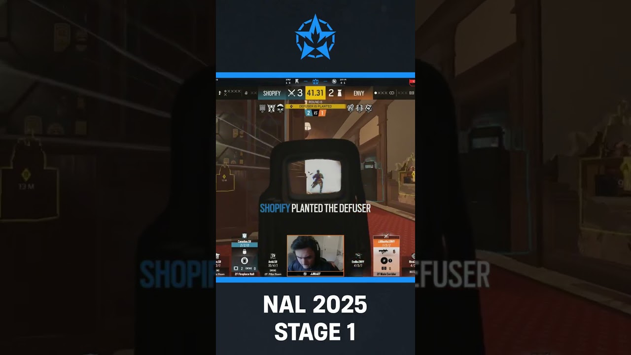 JJBlazt fights like a tiger #r6highlights #siegeesports #siegehighlights