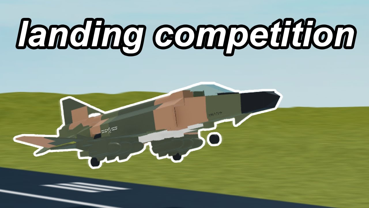 landing competition (plane crazy)