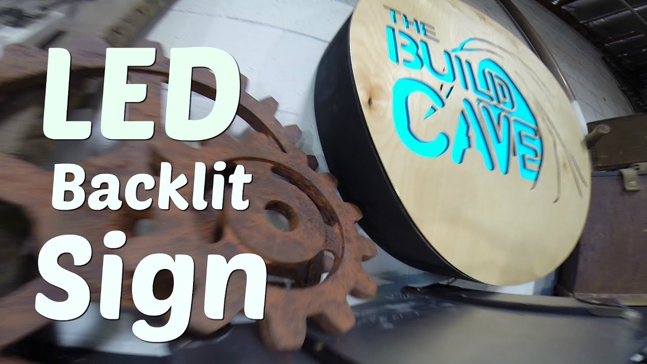 LED Backlit Sign