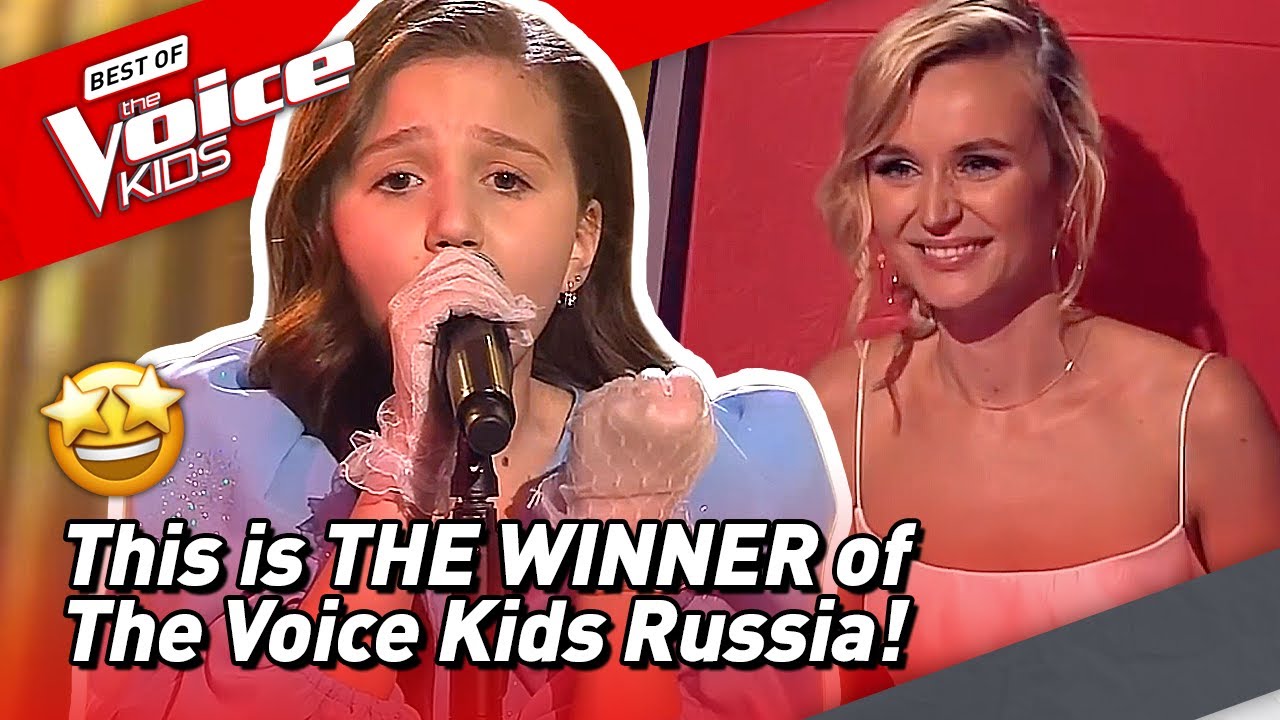 10-Year-Old SUPERTALENT Olesya wins The Voice Kids! 🎉