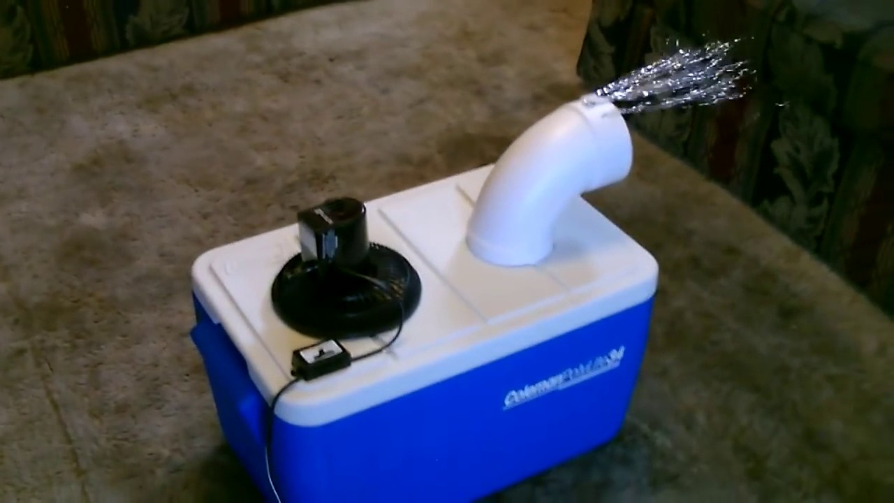 Homemade air conditioner DIY   Awesome Air Conditioner! can be solar powered!