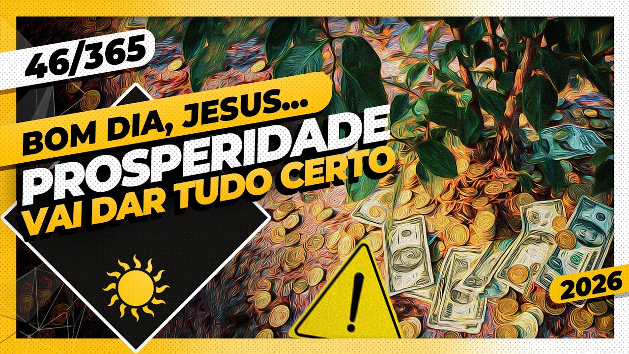 VAI DAR TUDO CERTO! - Bom dia, Jesus! 46/365 (2026)