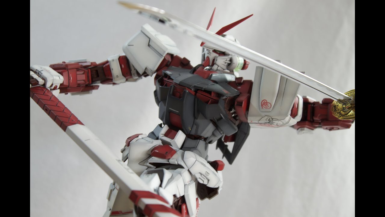 Painted Gundam Astray Red Frame PG - Part 3 - The photo shoot!