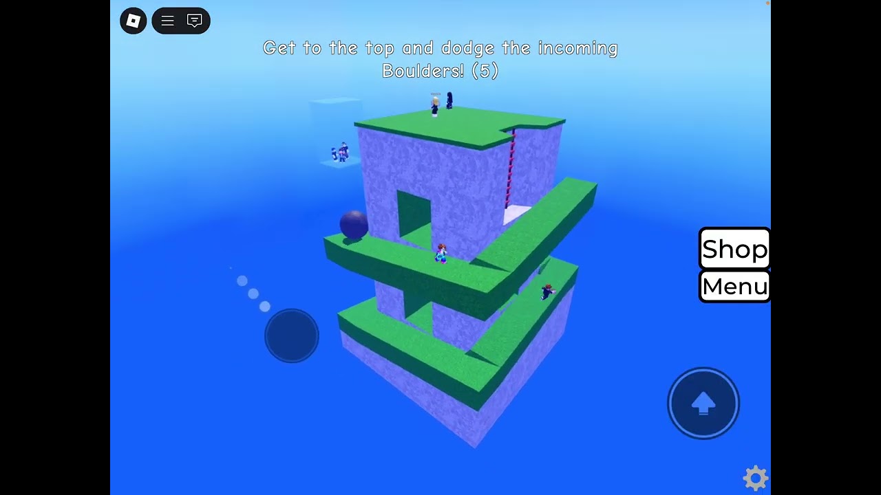 Playing dont press the button with my friend