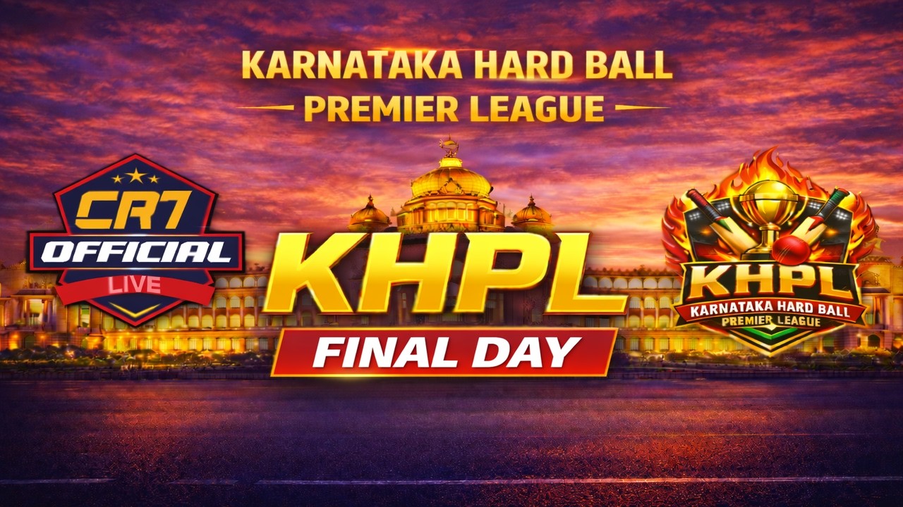 FINAL DAY | KARNATAKA HARD BALL PREMIER LEAGUE | KHPL |  SEASON-1 | LIVE ON CR7 OFFICIAL | 2026