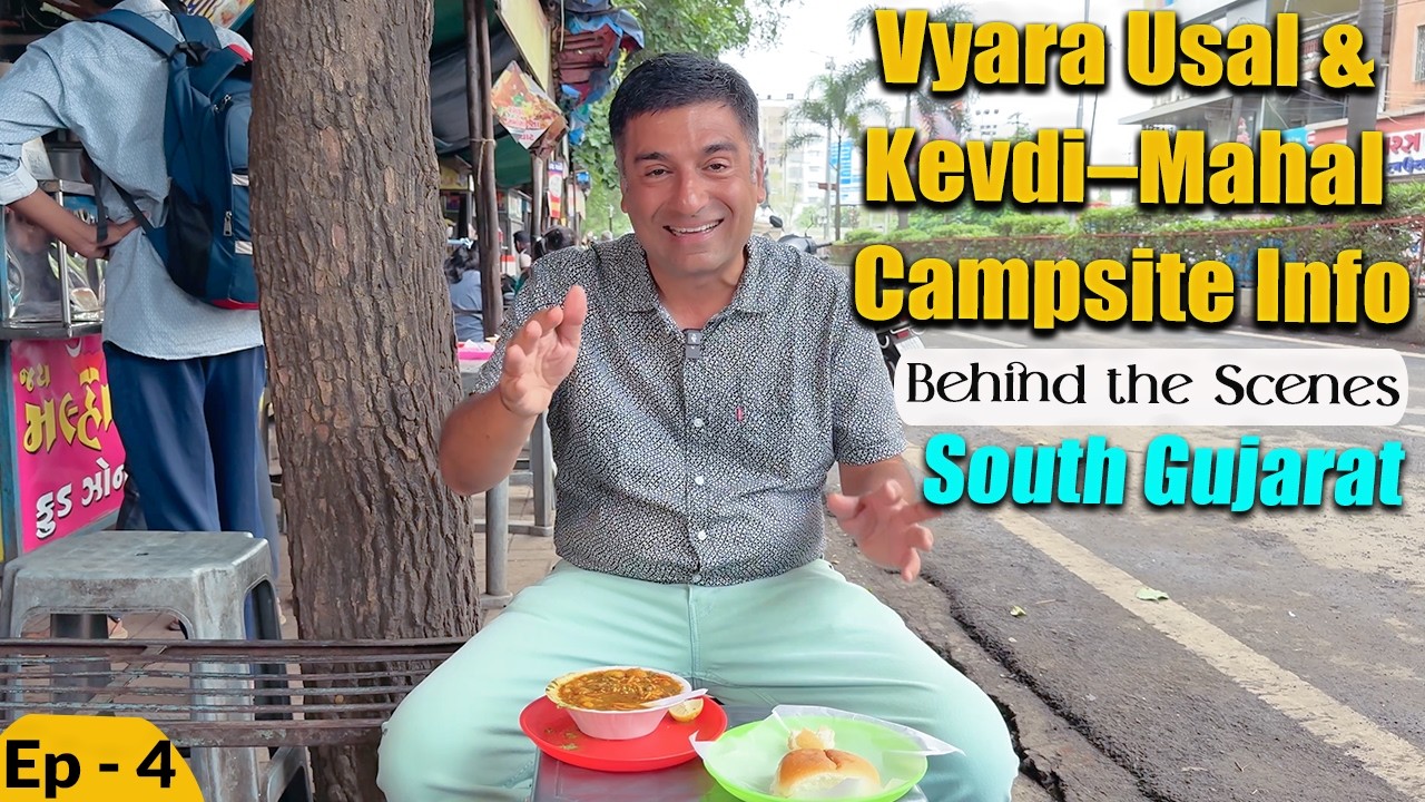 Ep 4  - BTS Journey Ekta Nagar (Kevadia) - Saputara | Dhaba Lunch, Vyara Usal & Eco Tourism