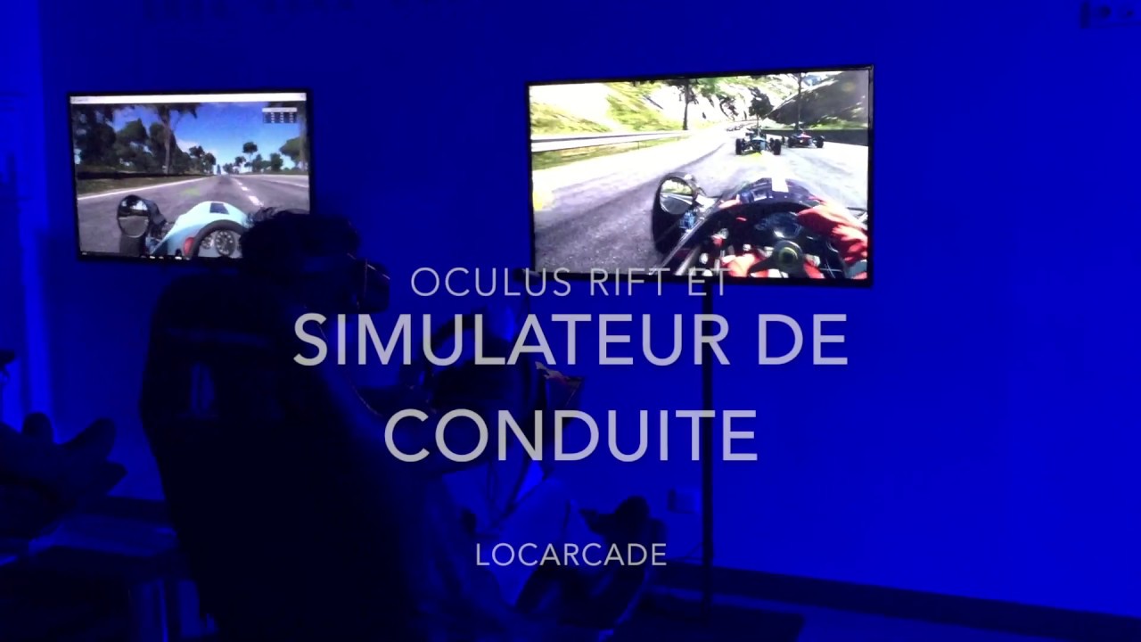 simulateur conduite Oculus rift VR HTC Vive