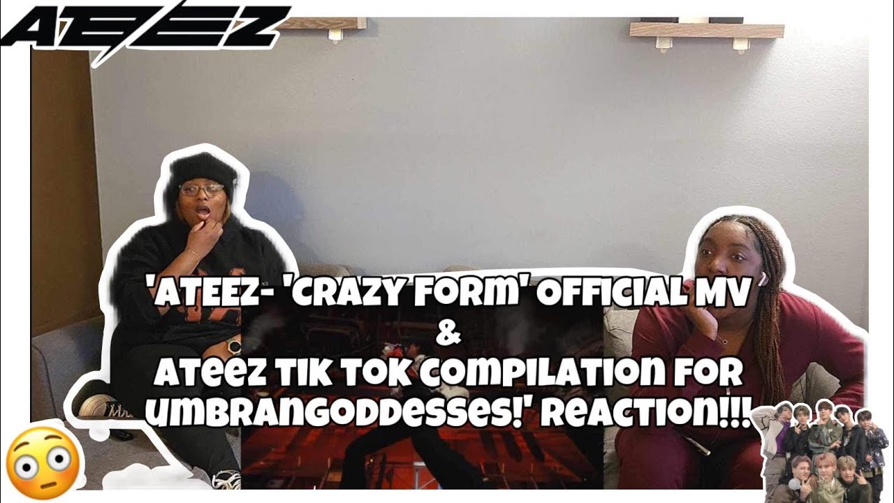 ATEEZ- 'CRAZY FORM' OFFICIAL MV & ATEEZ COMPILATION REACTION!!!!!!❣️🤭😵😍