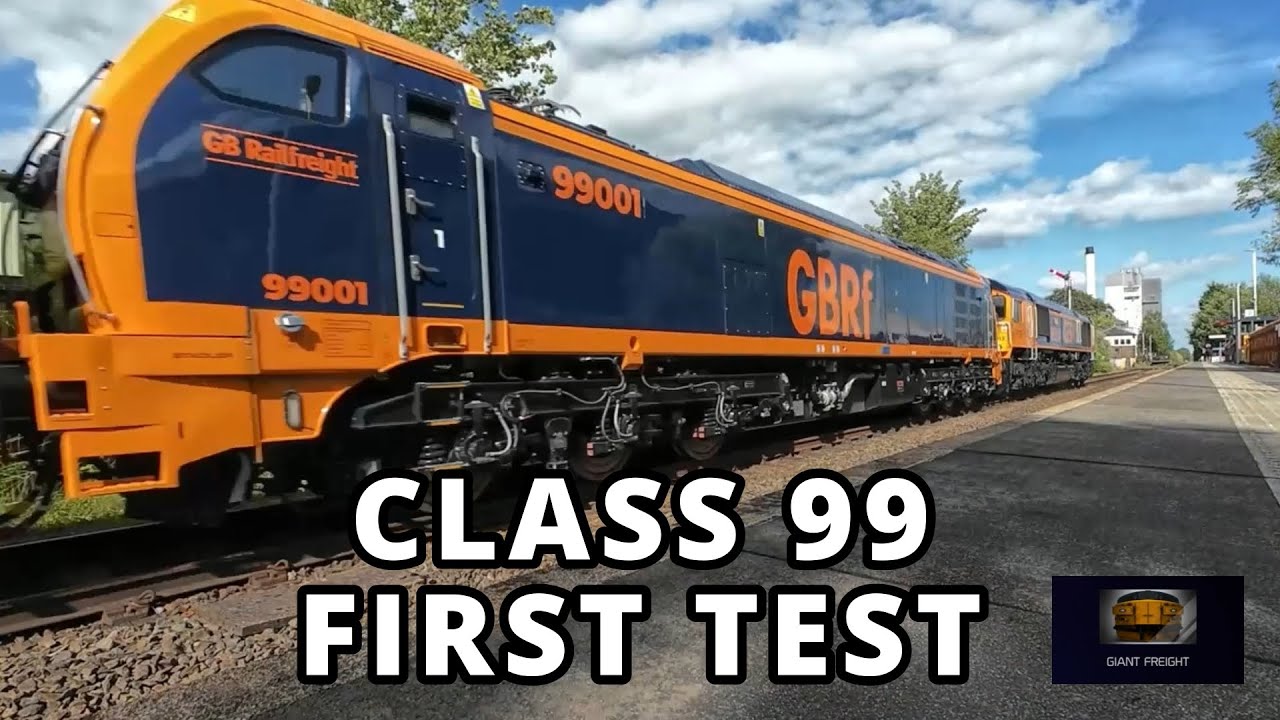 Class 99 on test and at speed