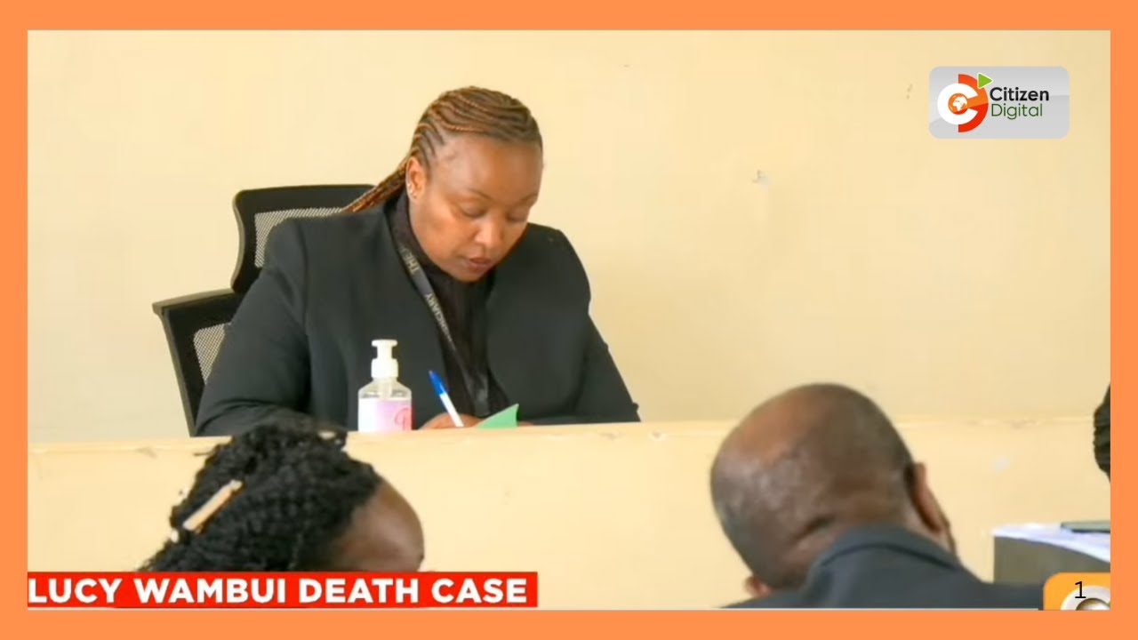 Lucy Wambui death case