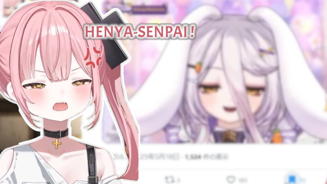 Peke reacts to henya's message....