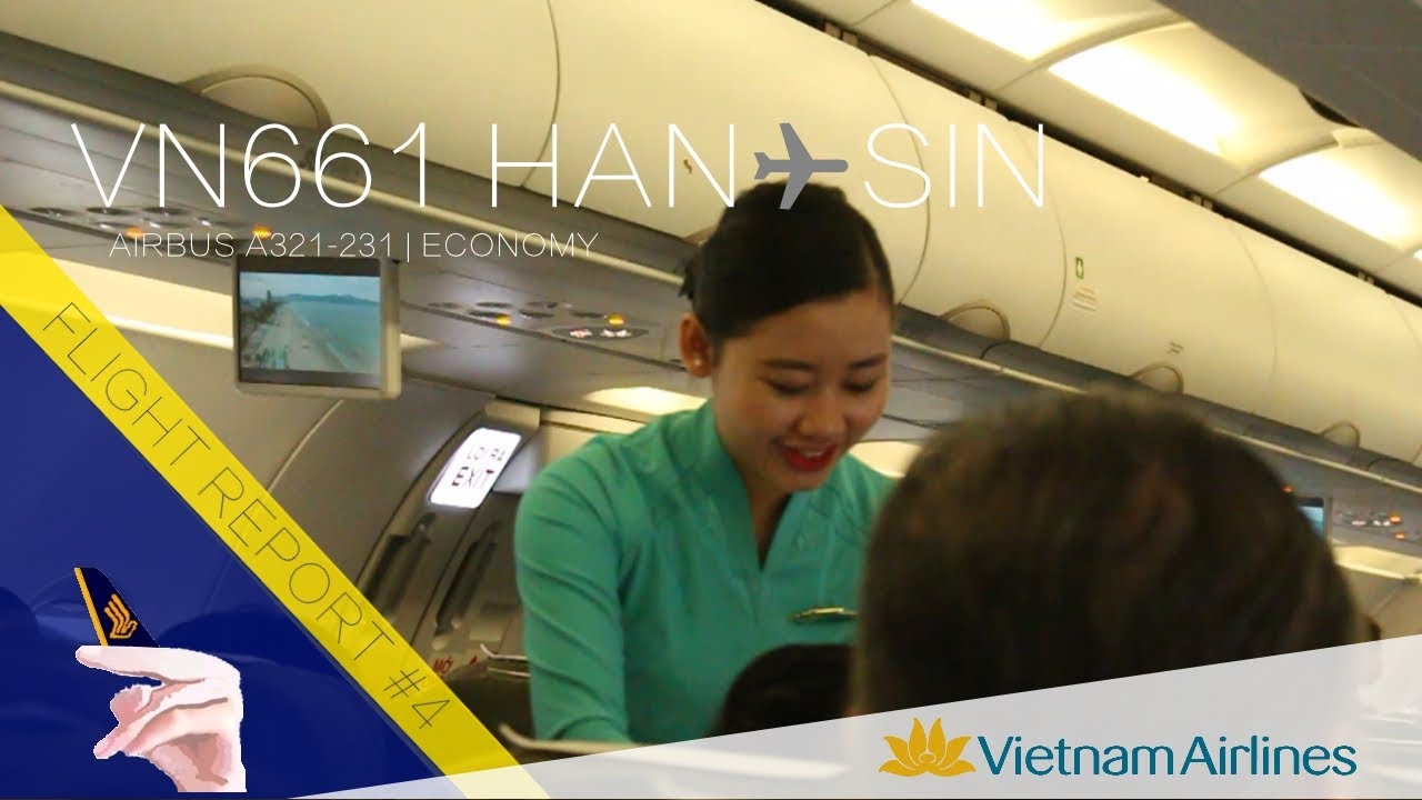 Vietnam Airlines Flight Report: VN661 Hanoi ✈ Singapore