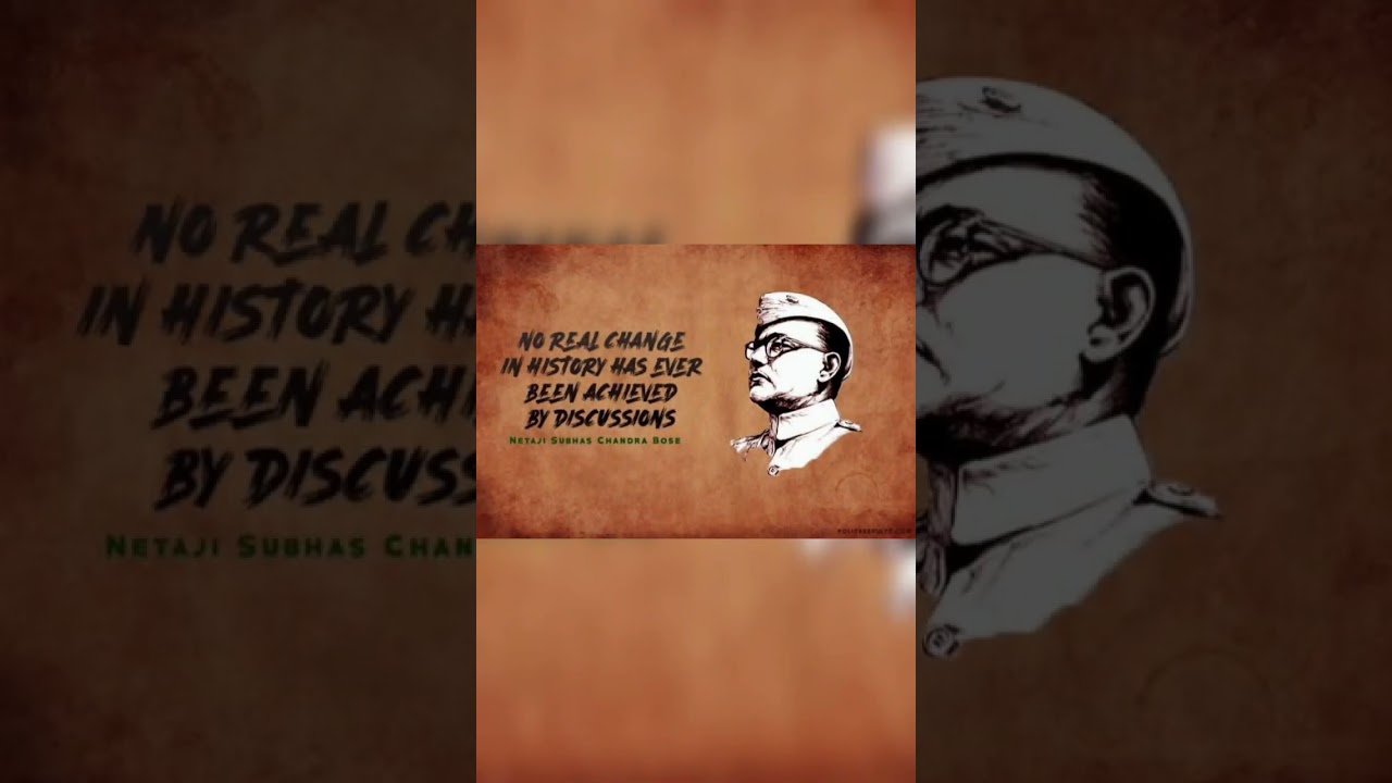 Netaji Subhash Chandra Bose Quotes #3