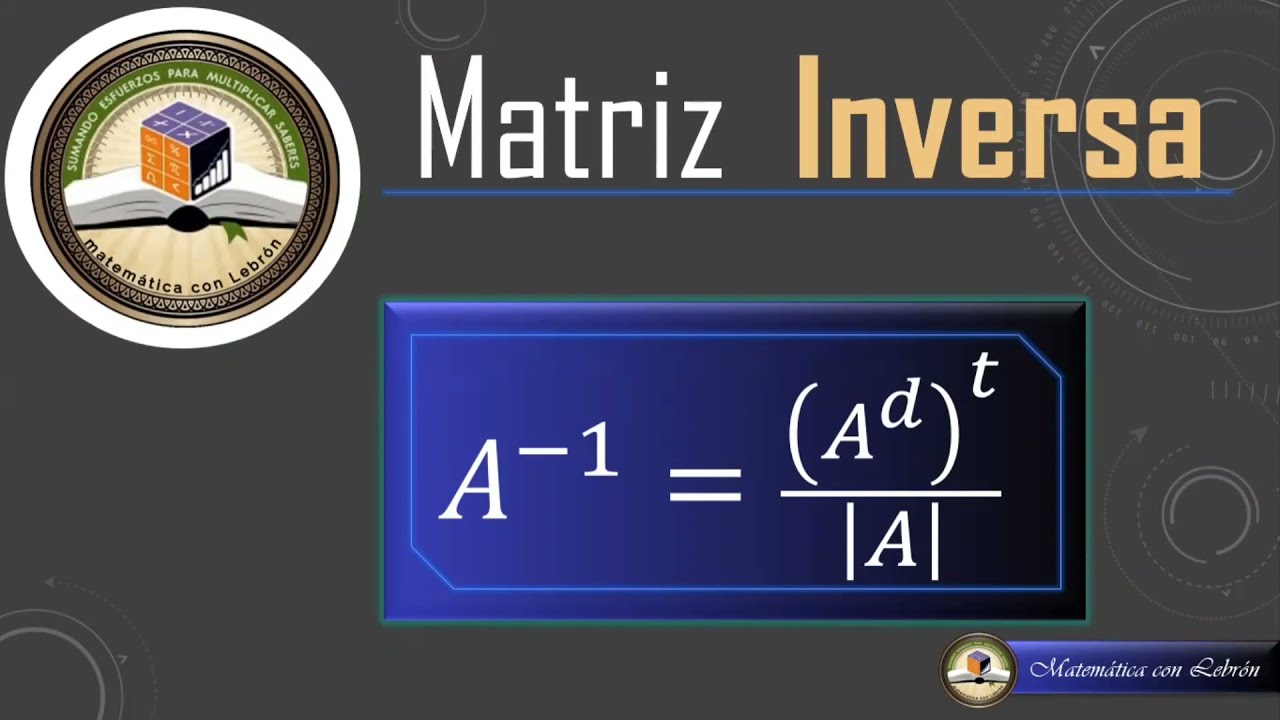 Matriz inversa