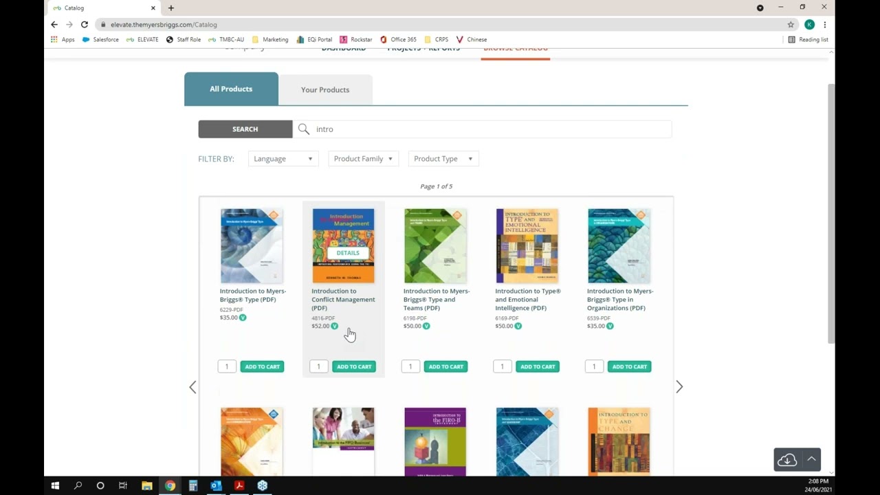 How to use the Elevate platform from The Myers-Briggs Company