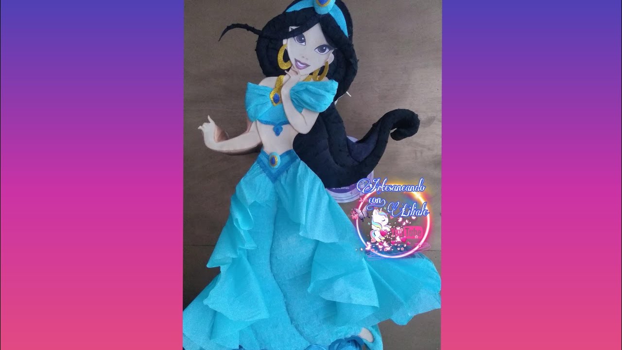 como hacer Piñata de Jazmín paso a paso