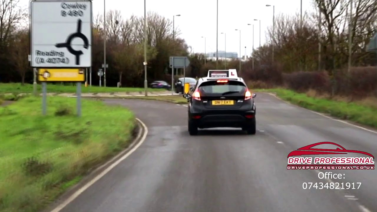 Test Route 6) From Hollow way to Garsington, back via Oxford Retail Park Roundabout