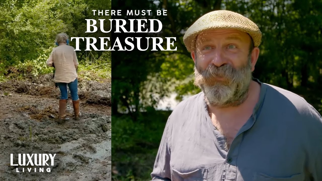 Will digging up the lake provide them with Treasue? | Escape To The Chateau DIY