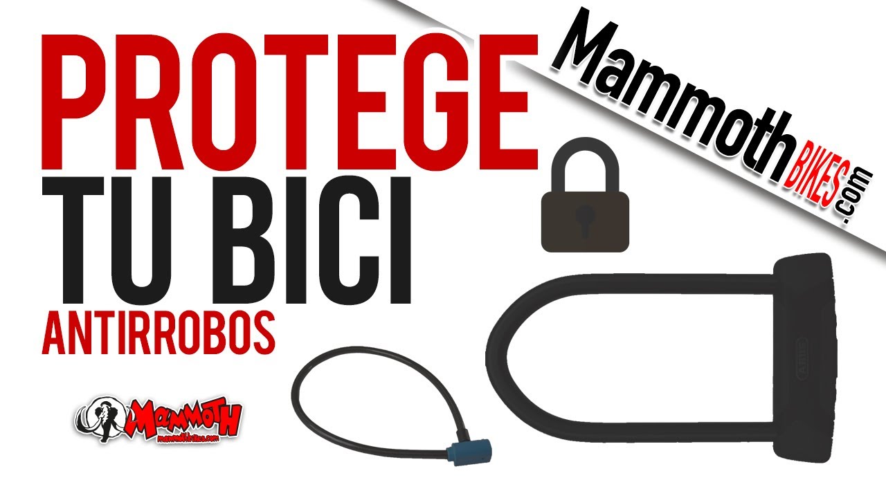 Cómo evitar que nos roben la bici. Consejos de seguridad y tipos de Antirrobos