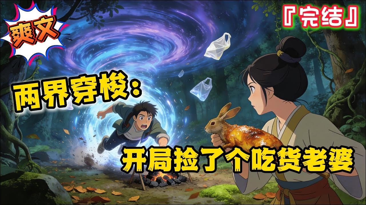 完结《两界穿梭：开局捡了个吃货老婆》【两界倒卖物资+爽文+种田】背了70万房贷的苦逼打工仔楚帆，忽然之间拥有了两界穿梭的能力…  #都市 #种田 #现代言情 #小说 #穿越 #武侠 #爽文 #古代言情