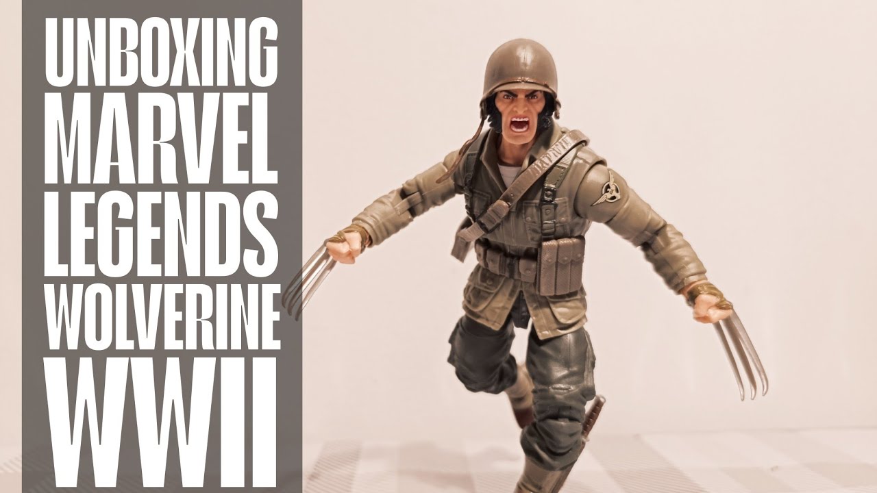Wolverine WWII |Marvel Legends Unboxing|