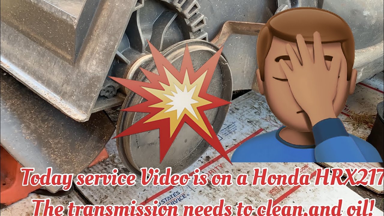 *Honda HRX217 Transmission Issues#repair#honda#howto