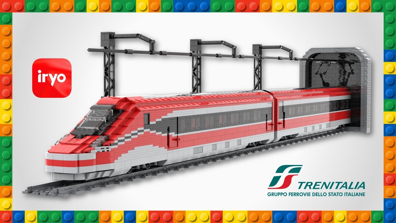 MOC TREN ALTA VELOCIDAD IRYO FRECCIAROSSA 1000