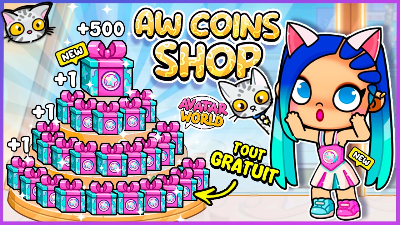 🪙🔥 Où trouver GRATUITEMENT TOUTES les PIÈCES d’Avatar World ! Secrets Partie 2