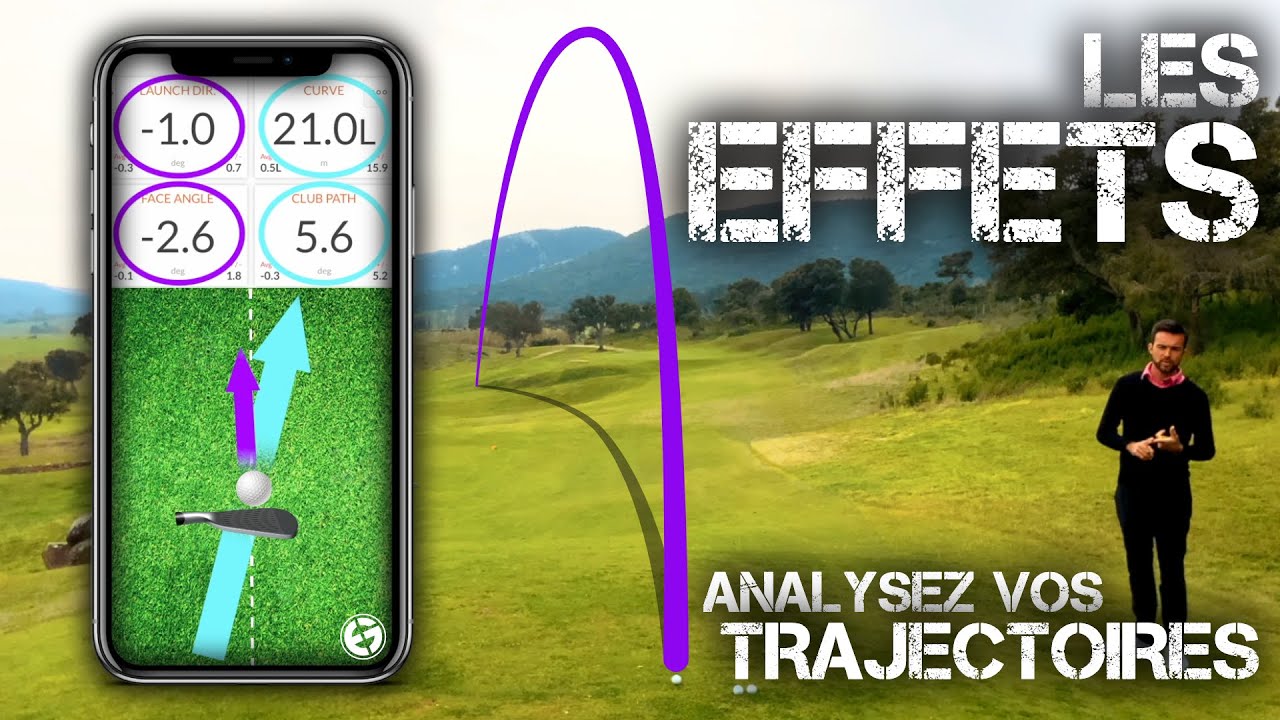 Les Effets - Analyse des Trajectoires | Cours de Golf - Tous Niveaux | ECOLE GOLF