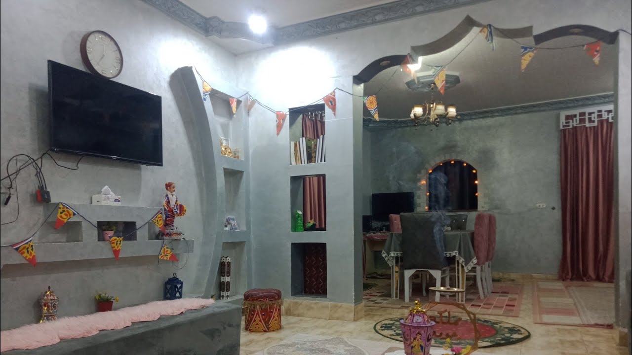 علقت زينه رمضان، مرحب شهر الصوم مرحب،كل سنه وانت طيبين وبخير
