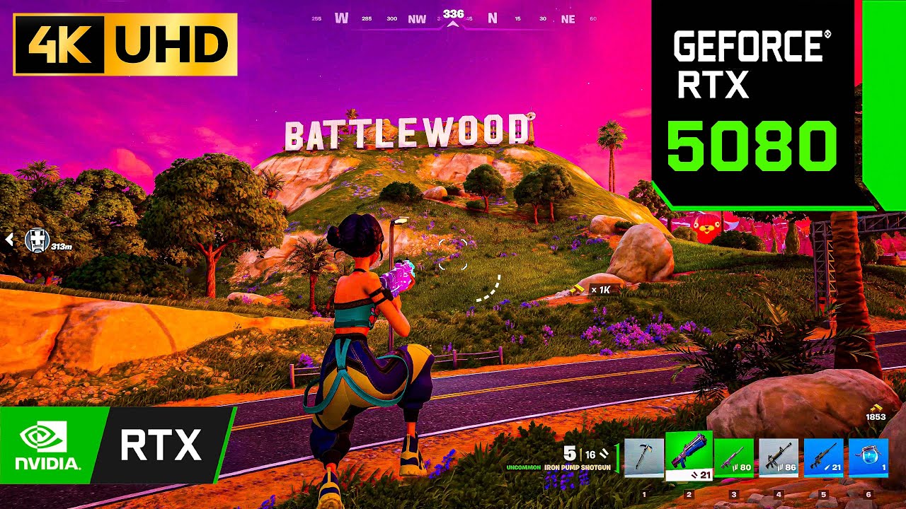 Fortnite: RTX 5080 16GB | Chapter 7 Season 1 ( 4K Maximum Settings RTX ON )