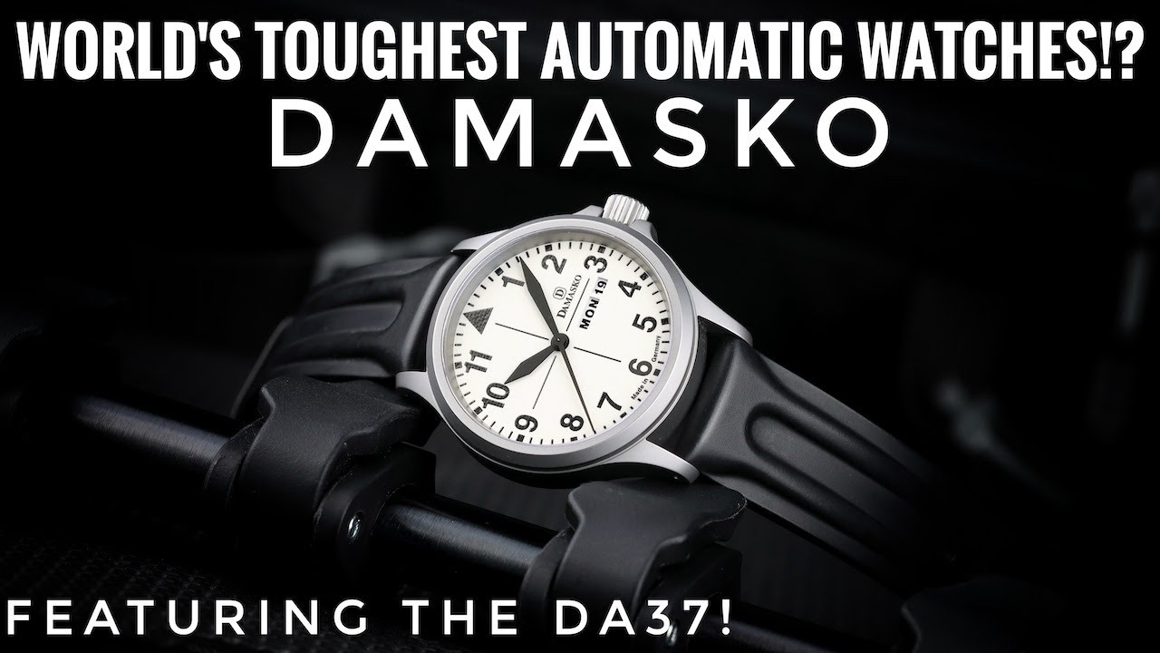 The World's Toughest Automatic Watch Brand!? Damasko DA37