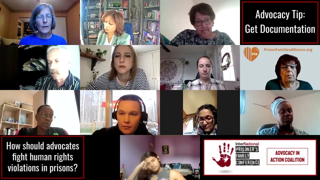 Advocacy in Action Coalition | Master Class Series |Incarceration| aiac 1 2