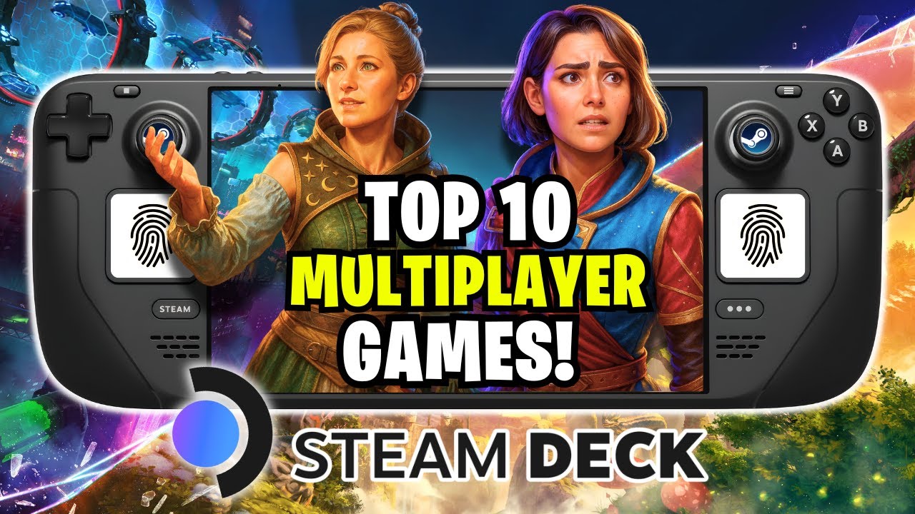 10 многопользовательских игр, которые вам понравятся в Steam Deck в 2025 году!