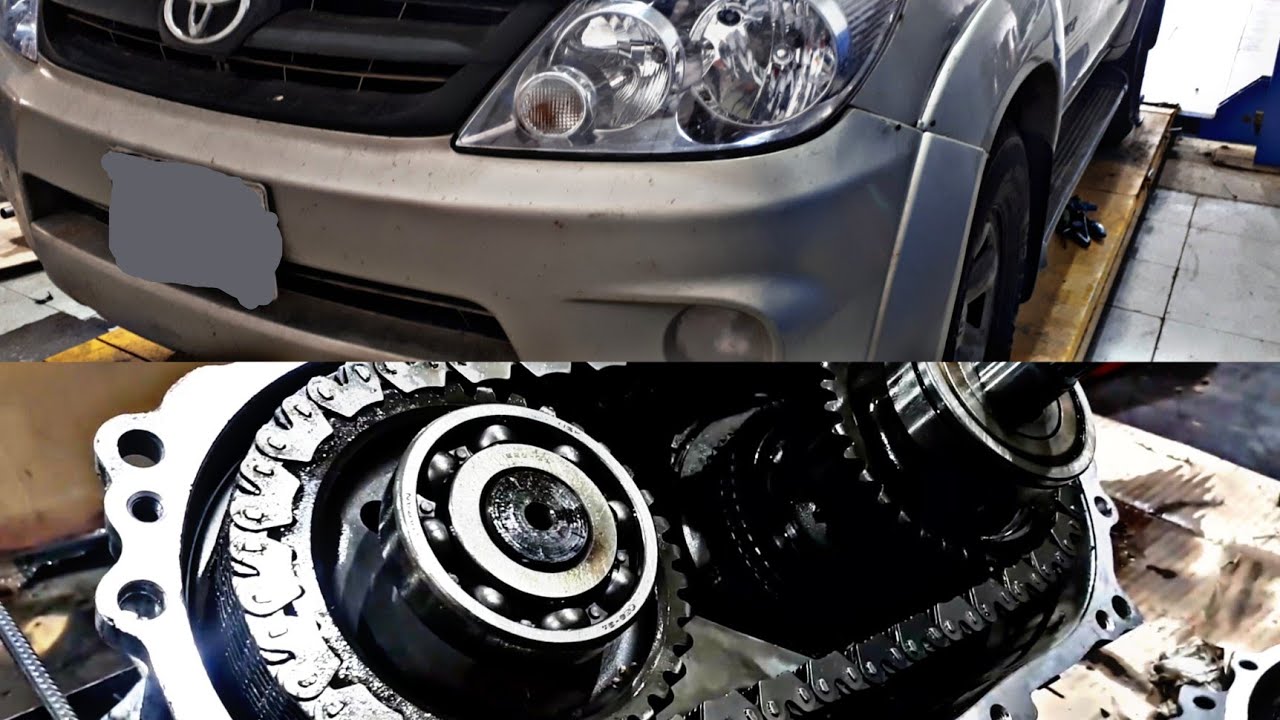 раздаточная коробка toyota fortuner 4hi 4lo включается