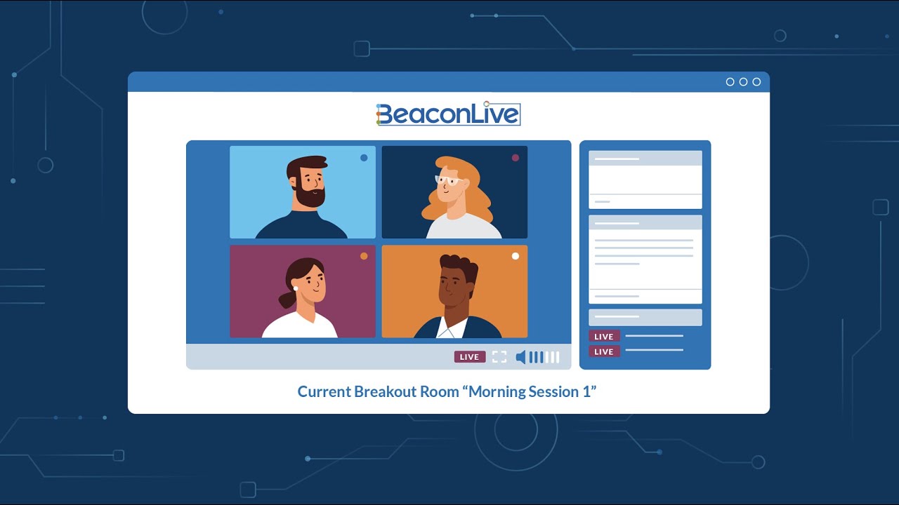 Virtual & Hybrid Events with BeaconLive