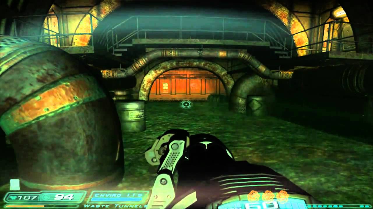 DOOM 3 Resurrection of Evil walkthrough HD Level 5 Erebus Research