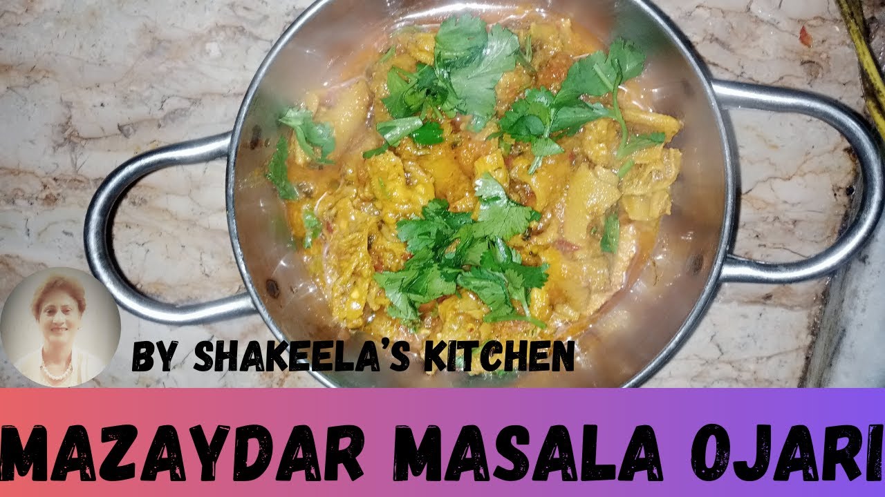Mazaydar Masala Ojari | Goat Stomach | By Shakeela's Kitchen