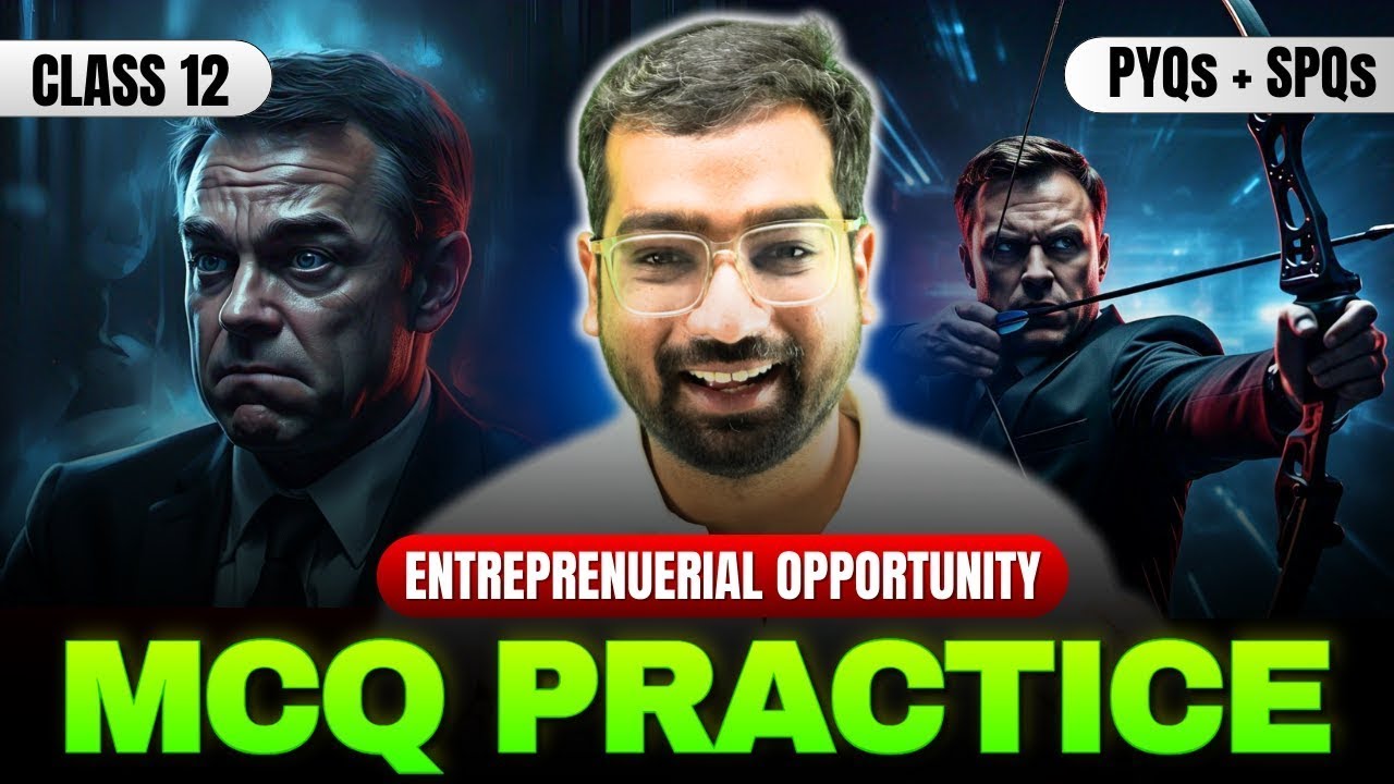 Crack CBSE Class 12 Entrepreneurship Exam 2025 | PYQs & MCQ Practice - Chapter 1