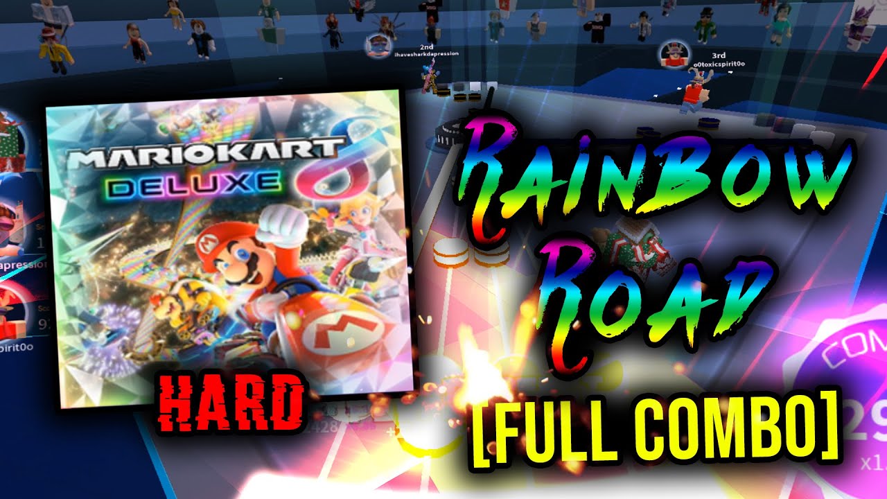 Robeats - Rainbow Road (Hard) [Full Combo]