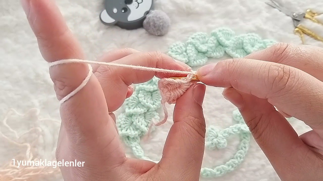 COK KOLAY SAÇ BANDI,BANDANA YAPIMI/TIĞ İŞİ BANDANA MODELİ