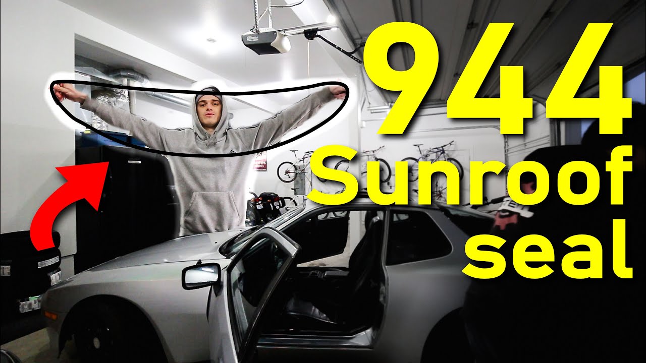 Porsche 944 Sunroof Seal Replacement!