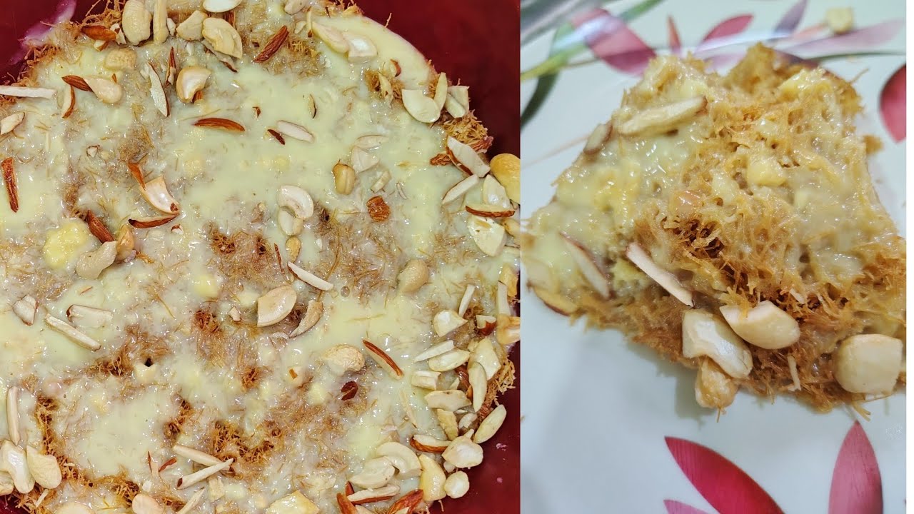 Nawabi  Sewai Recipe | Eid Special Dessert Recipe ❤️| Sewai Pudding | Shabana Home Taste 