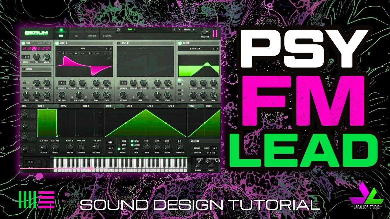 Psychedelic FM Lead Sound with Serum ( Psytrance, Dark Psy, Twilight )