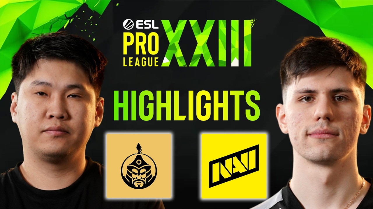 [Highlights] MongolZ vs NAVI | ESL Pro League S23 | Quarterfinals