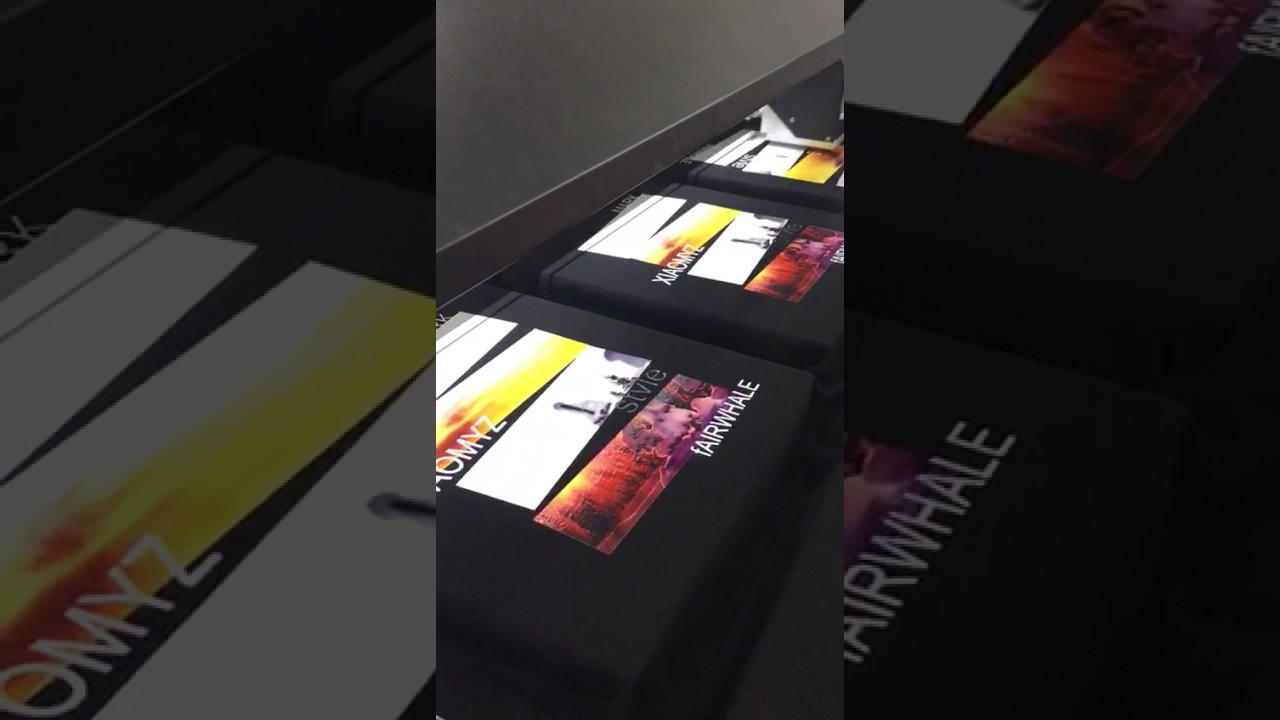 Signstar T-shirt printer/DTG printer, 200pcs per hour production