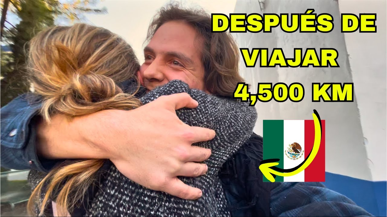 Viajé más de 4,500 km para sorprender a mi familia… ❤️✈️