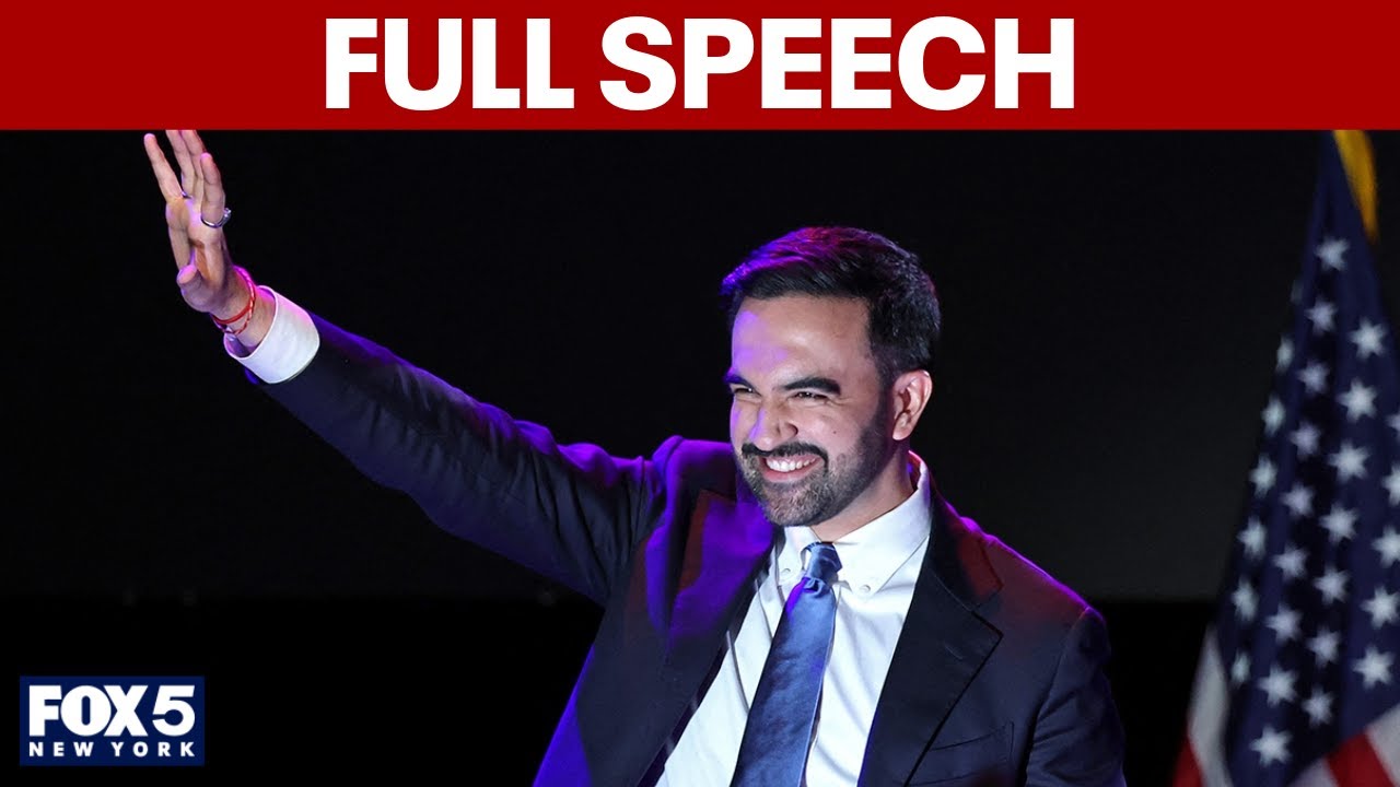 Zohran Mamdani's victory speech after winning NYC mayor race: FULL