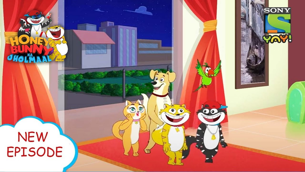 हनी बनी का रेस्टोरेंट | Honey Bunny Ka Jholmaal | Funny videos for kids in Hindi| बच्चों की कहानियाँ