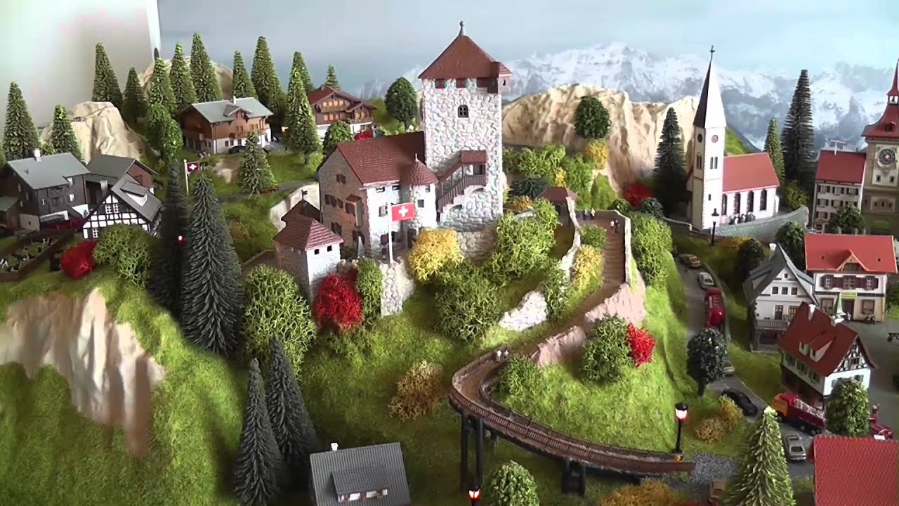 Märklin Z NOCH "Cortina" Modul 1 (100 x 70 cm) und Modul 2  (100 x 70 cm)
